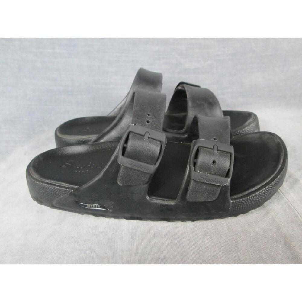 Skechers Foamies Arch Fit Cali Breeze Double Buckle Sandals Womens Size 9